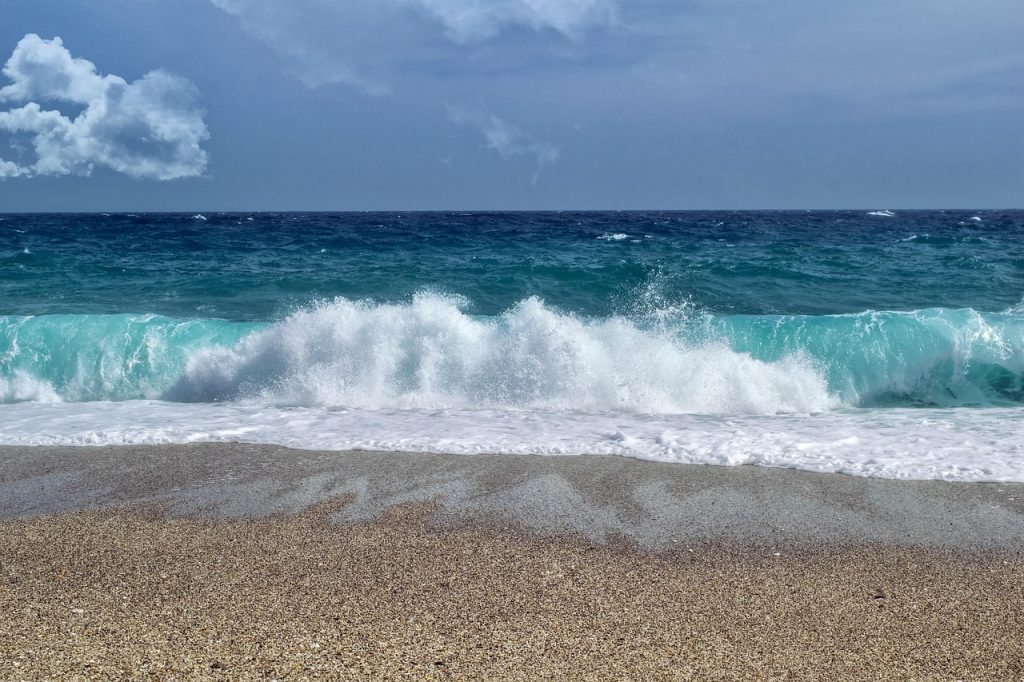 waves, sea, beach